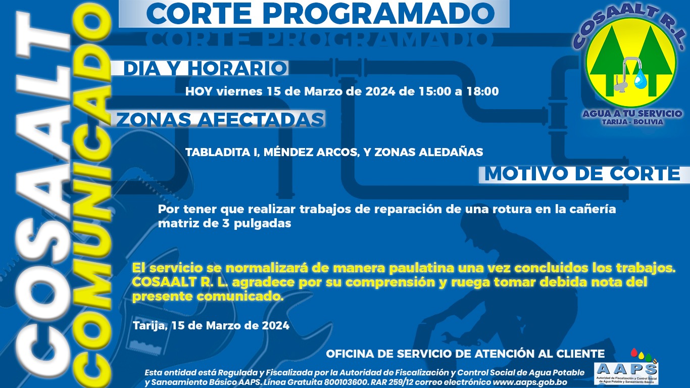 comunicado 15 03 2024