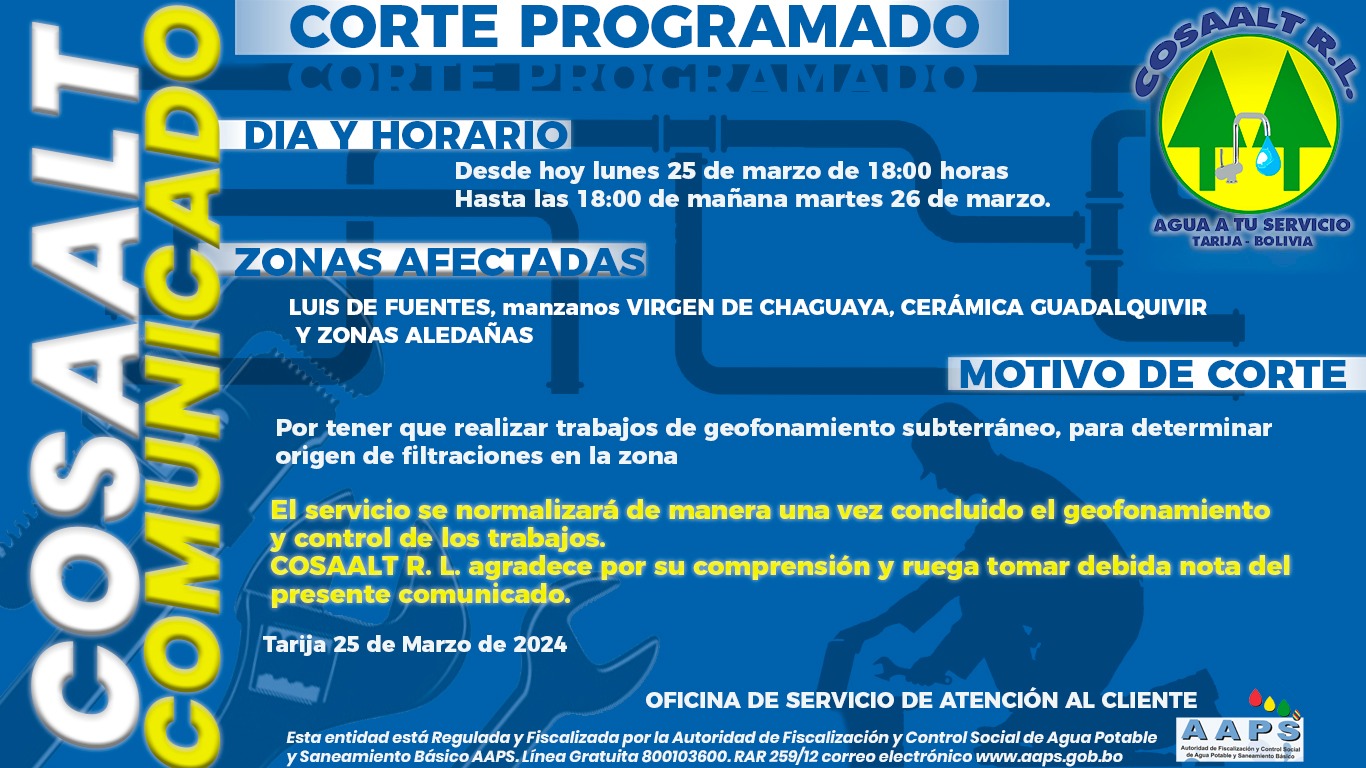 comunicado 25 03 2024